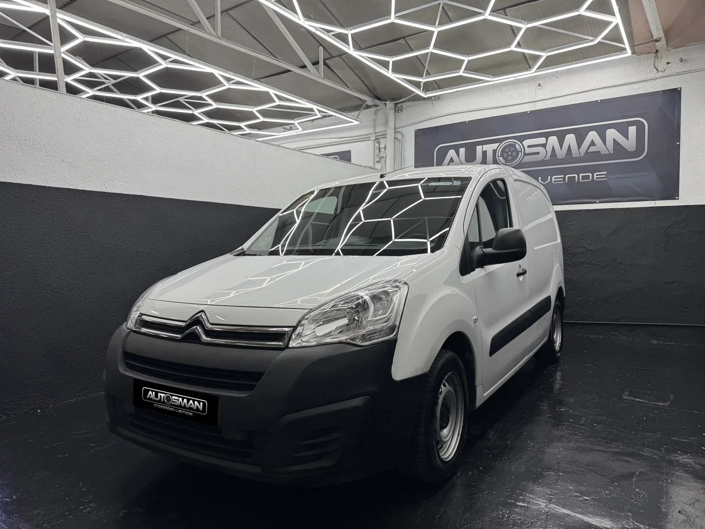 CITROËN Berlingo Talla M BlueHDi 75 2016 Diésel Blanco - Vista lateral